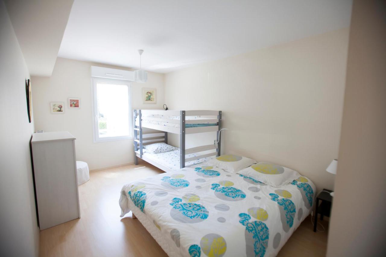 Appart Residence Proche Plage Avec Piscine Et Parking Couvert Prive 玛维尔弗朗斯维尔 外观 照片